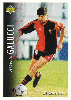 Alberto Galucci Newell's Old Boys 1995 Upper Deck Futbol Argentina #144